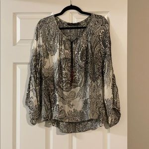 Zara Printed Blouse